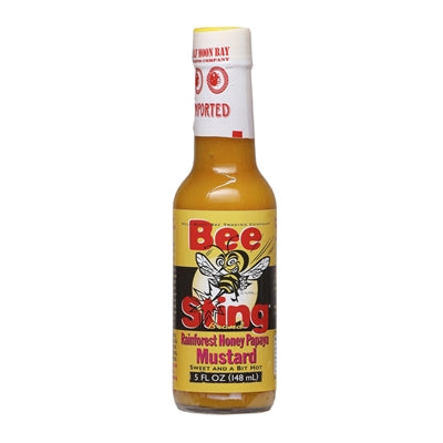 Bee Sting Rainforest Honey Mustard Hot Sauce