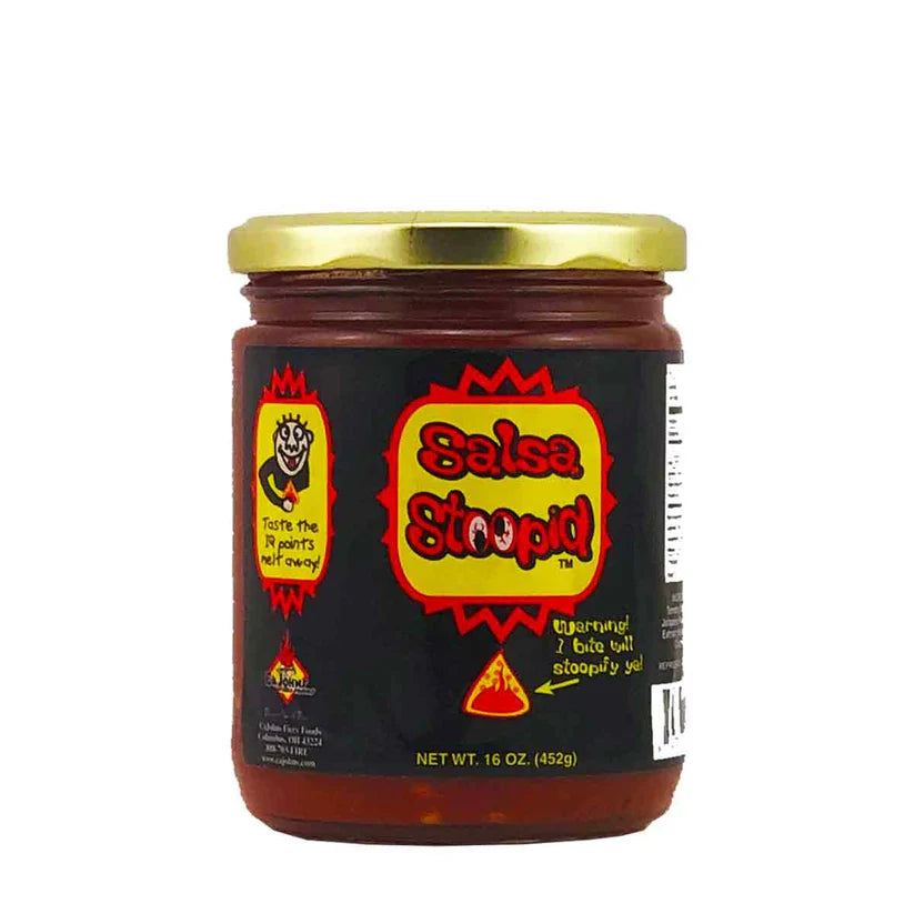 Cajohns Salsa Stoopid Extreme Heat Salsa