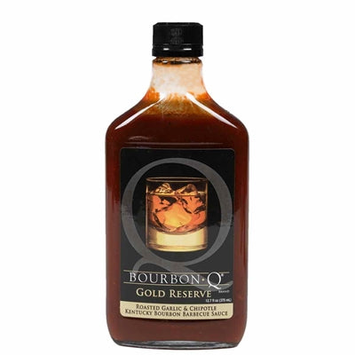 Bourbon Q Gold Reserve Roasted Garlic and Chipotle BBQ Sauce