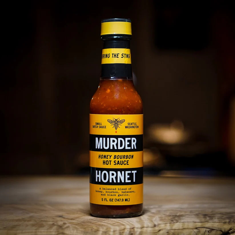 Murder Hornet Honey Bourbon Hot Sauce