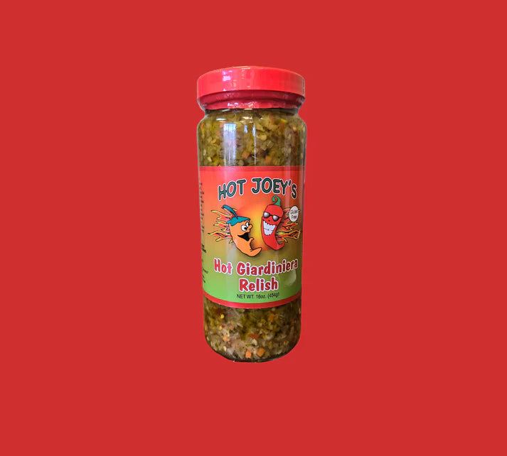 Hot Joey's Hot Giardiniera Relish 16oz