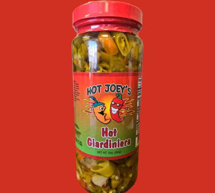 Hot Joey's Hot Giardiniera 16oz