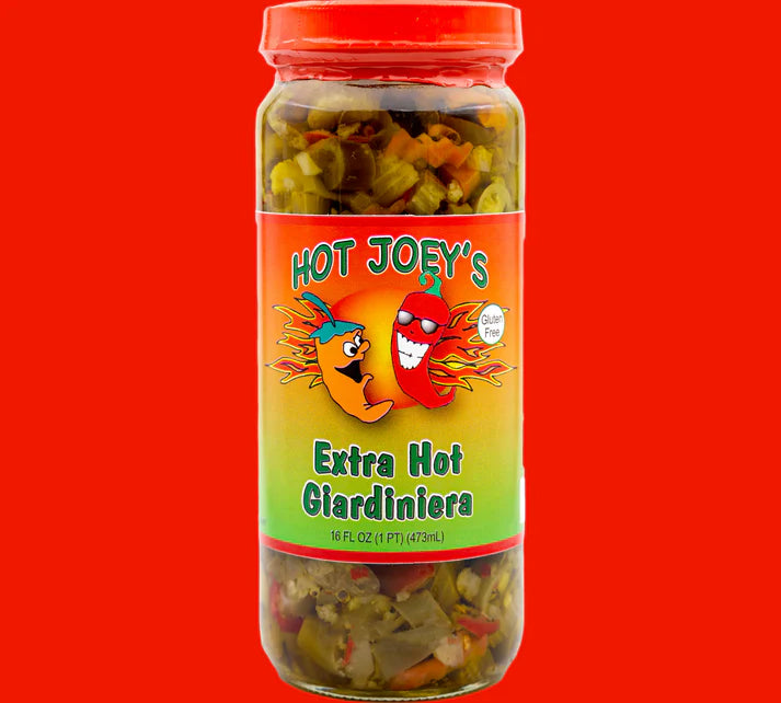 Hot Joey's Extra Hot Giardiniera 16oz