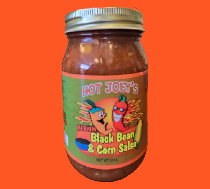 Hot Joey's Spicy Black Bean & Corn Salsa