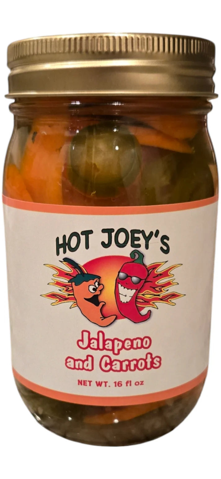 Hot Joey's Pickled Jalapeno & Carrots