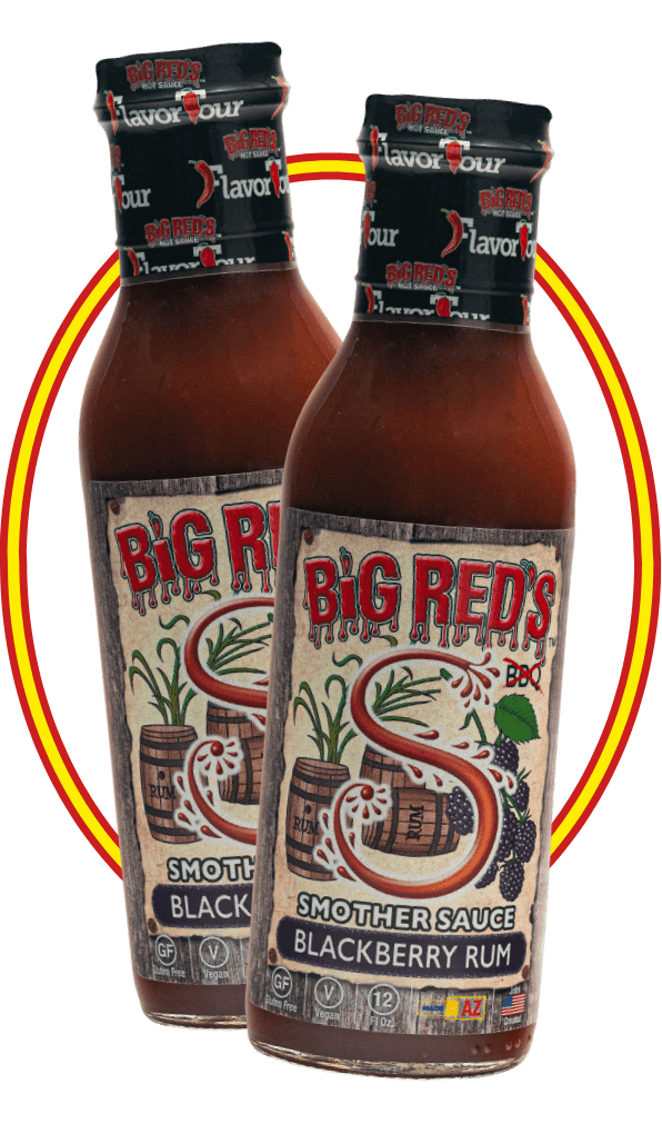 Big Red's Blackberry Rum Smother Sauce
