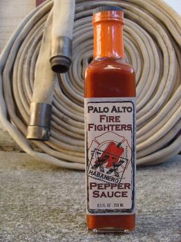 Palo Alto Fire Fighters XX Habanero Pepper Sauce