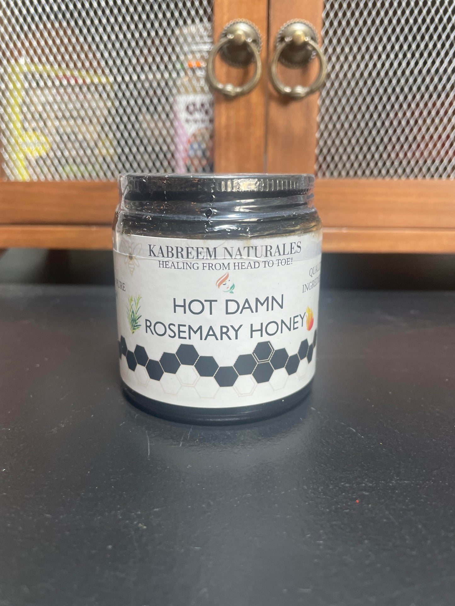 Kabreem Naturales Hot Damn Rosemary Honey 4OZ