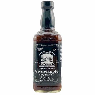 Historic Lynchburg Tennessee Whiskey Swineapple Rib Glaze BBQ Sauce