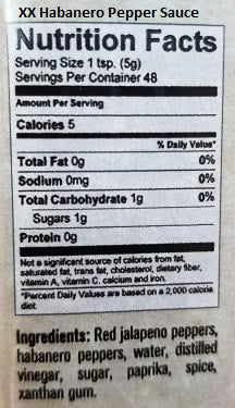 Palo Alto Fire Fighters XX Habanero Pepper Sauce