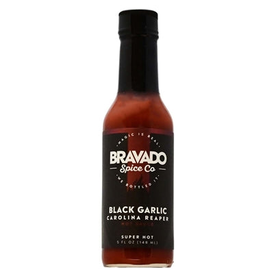 Bravado Spice Co Black Garlic Carolina Reaper Hot Sauce