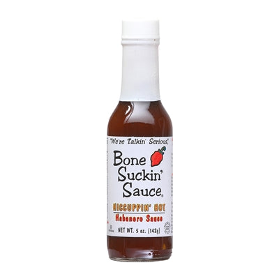 Bone Suckin' Hiccupin' Hot Sauce