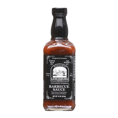 Historic Lynchburg Tennessee Whiskey Fiery Hot BBQ Sauce 151 Proof