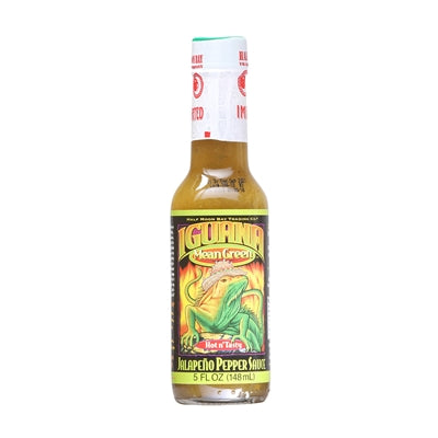 Iguana Mean Green Jalapeno Hot Sauce