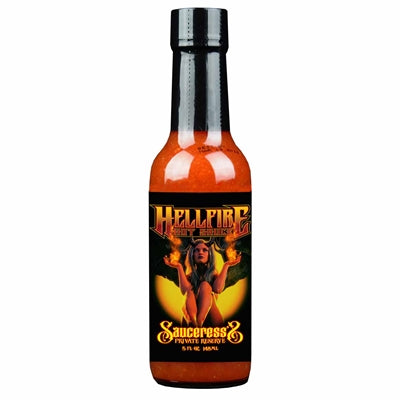 Hellfire Hot Sauce's Sauceress's Private Reserve