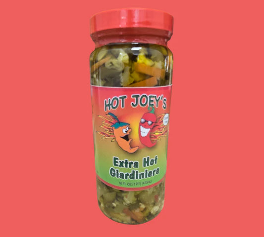 Hot Joey's Extra Hot Giardiniera 16oz