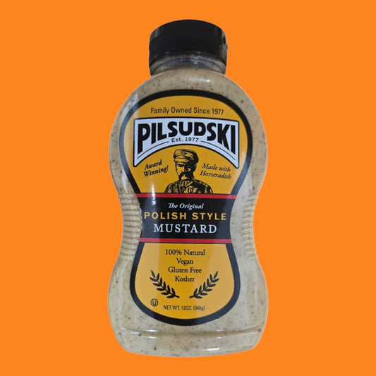 Pilsudski Polish Style Mustard With Horseradish