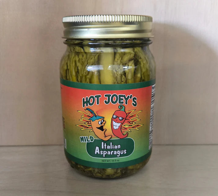 Hot Joey's Mild Italian Asparagus