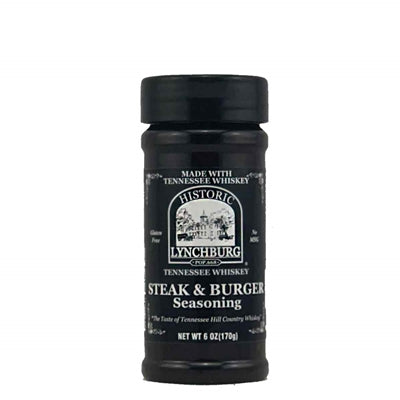 Historic Lynchburg Tennessee Steak & Burger Seasoning