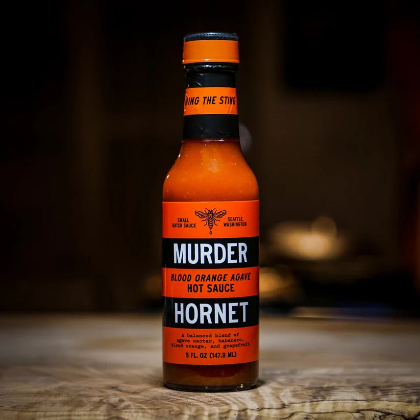Murder Hornet Blood Orange Agave Hot Sauce