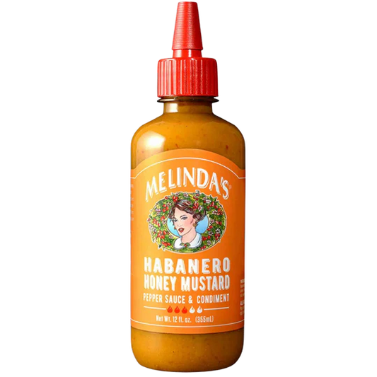 Melinda’s Hot Habanero Honey Mustard Pepper Sauce