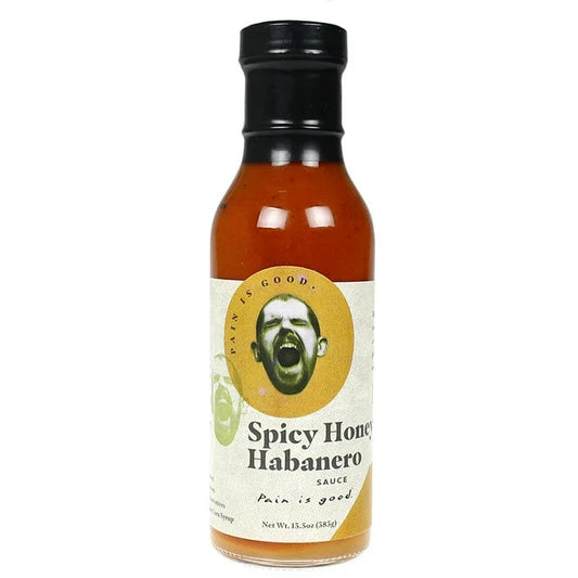 Pain is Good Spicy Honey Habanero Sauce