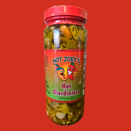 Hot Joey's Hot Giardiniera 16oz