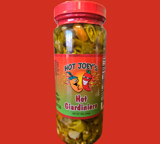 Hot Joey's Hot Giardiniera 16oz