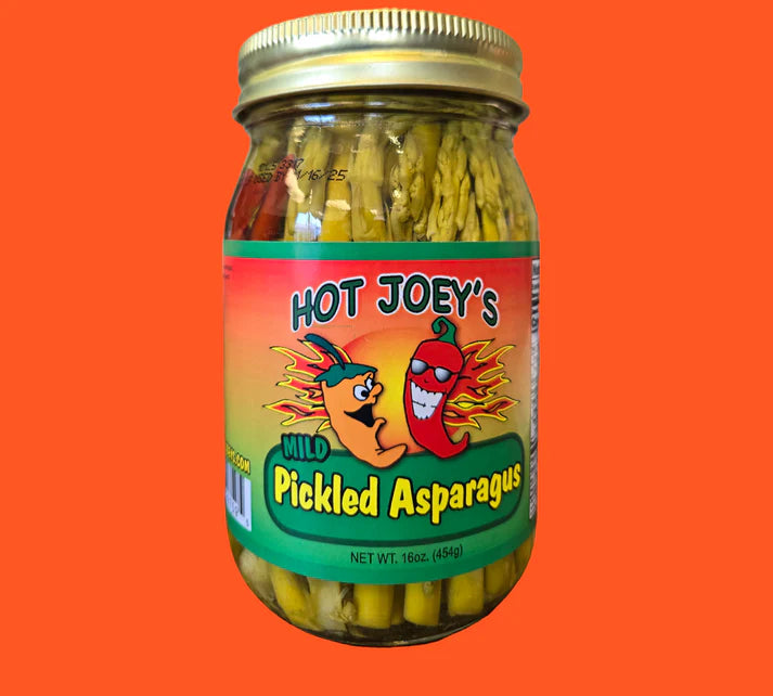 Hot Joey's Mild Pickled Asparagus