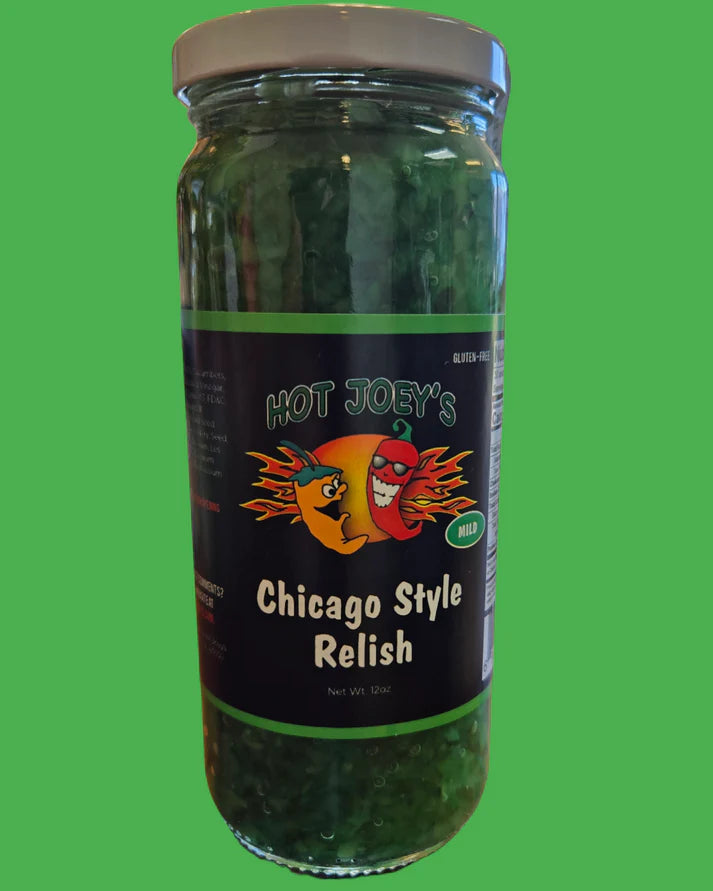 Hot Joey's Mild Chicago Style Relish 16oz