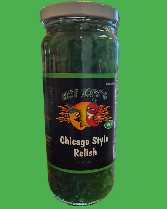 Hot Joey's Mild Chicago Style Relish 16oz