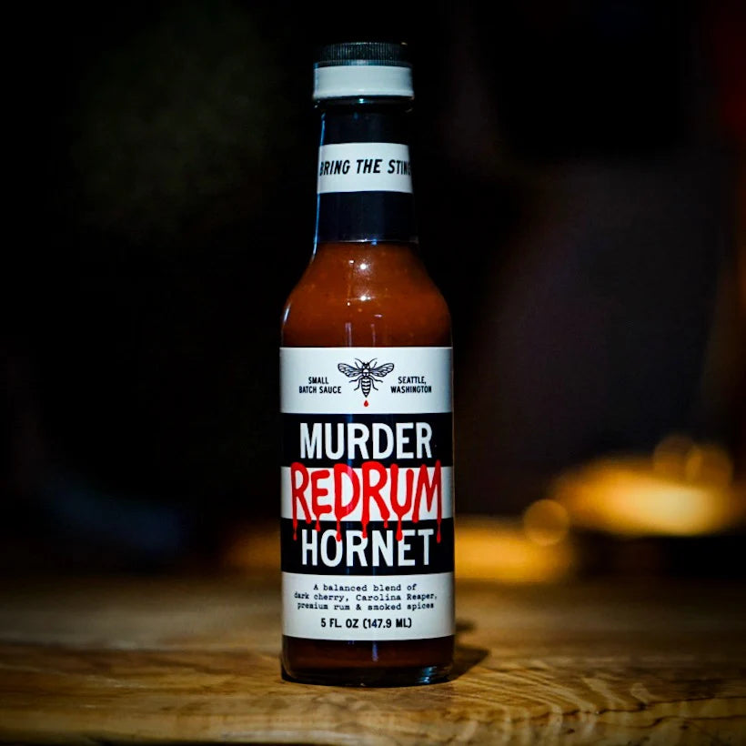 Murder Hornet RedRum Hot Sauce