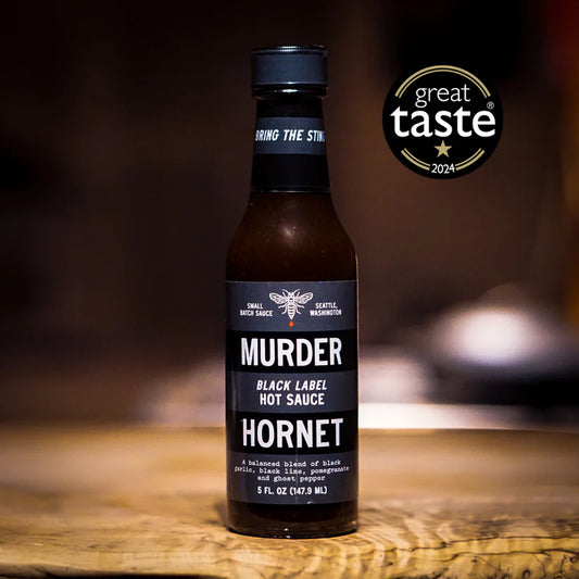 Murder Hornet Black Label Hot Sauce