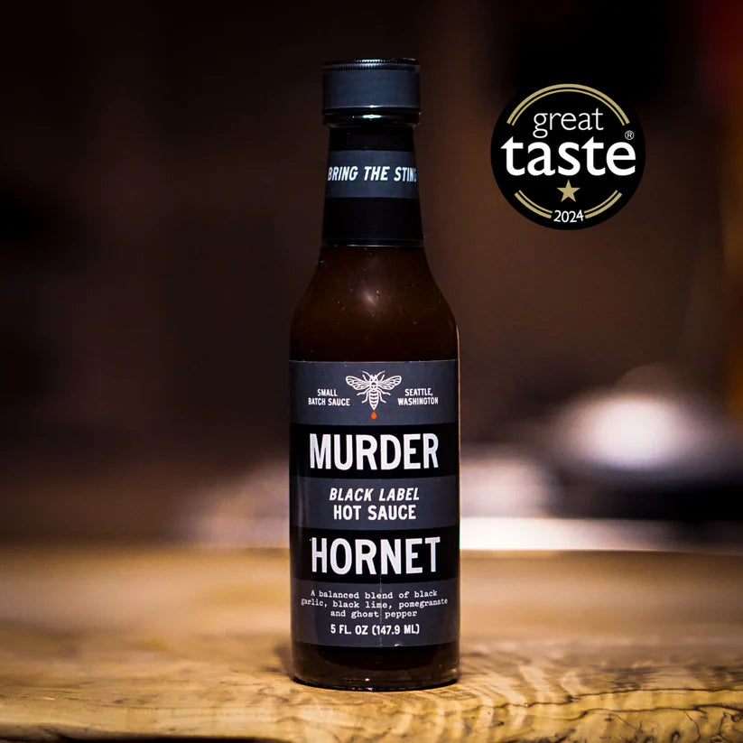 Murder Hornet Black Label Hot Sauce