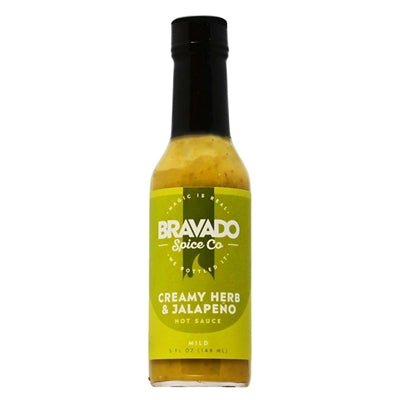 Bravado Spice Co Creamy Herb & Jalapeno Hot Sauce