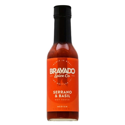 Bravado Spice Co. Serrano & Basil Hot Sauce