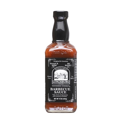 Historic Lynchburg Tennessee Whiskey Sweet & Mild BBQ Sauce Proof